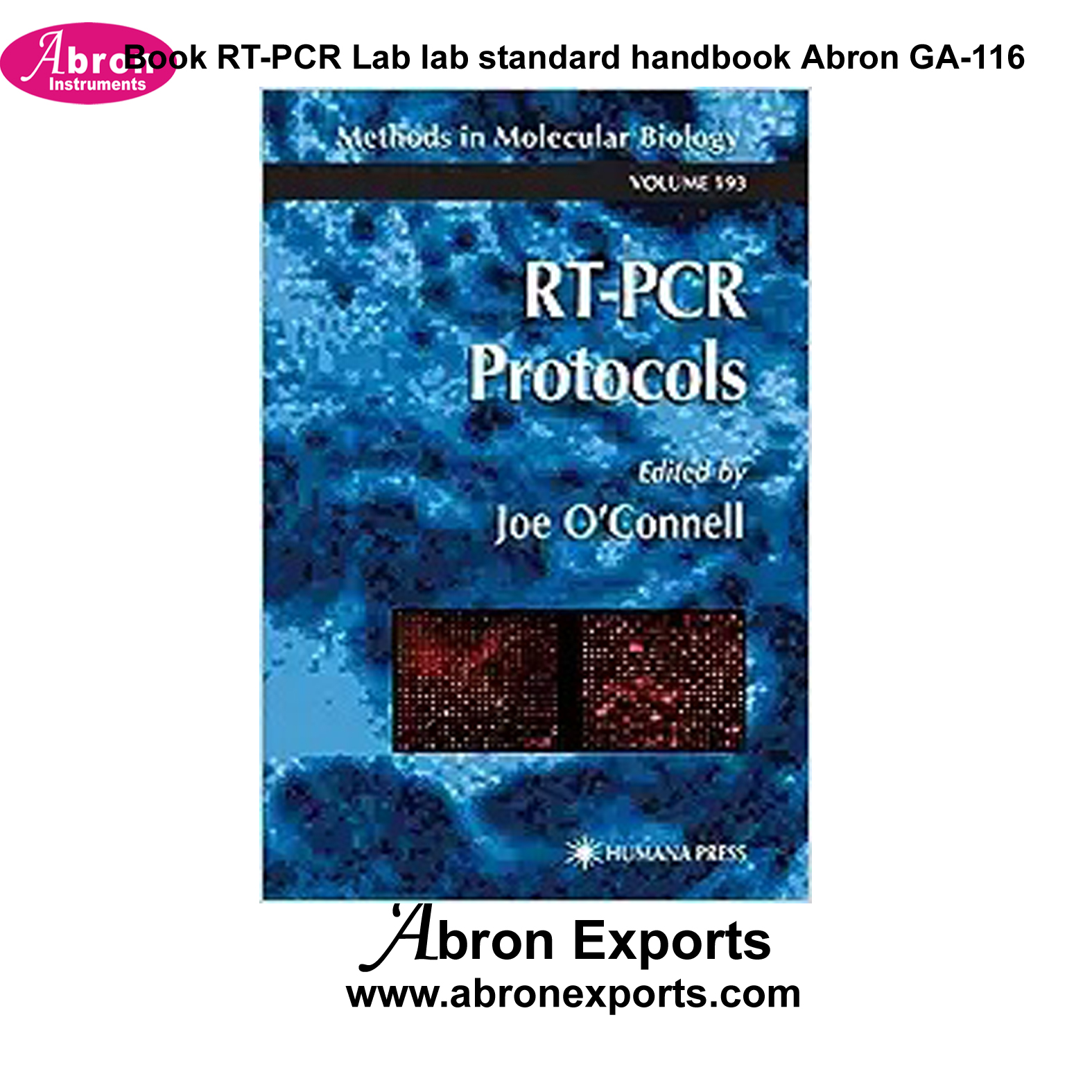 Book RT-PCR Lab standard Handbook Abron GA-116B 